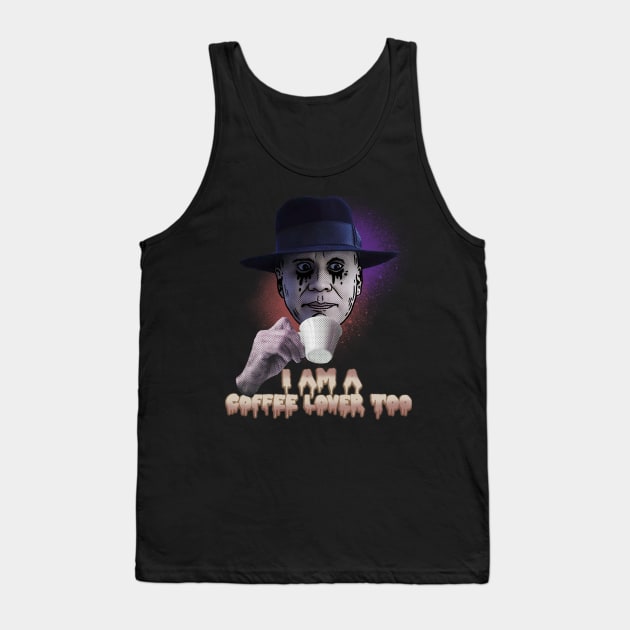 UNCLE FESTER COFFEE LOVER Tank Top by Tee Trends